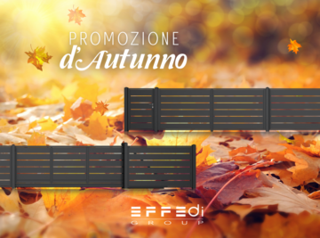 Super Promo d'Autunno sui cancelli e recinzioni