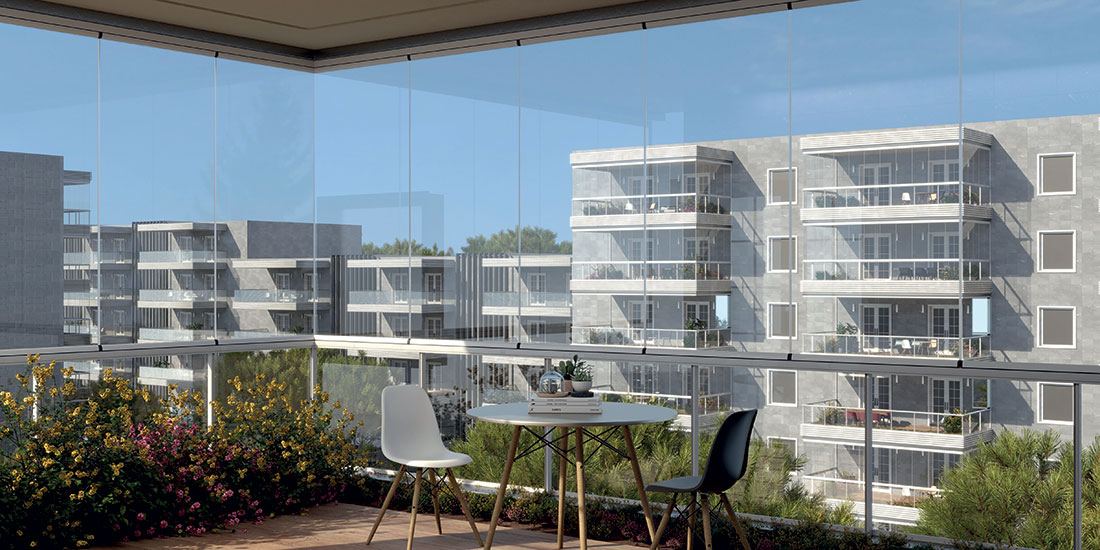 Vetrate Panoramiche Libro Balcone Condominio